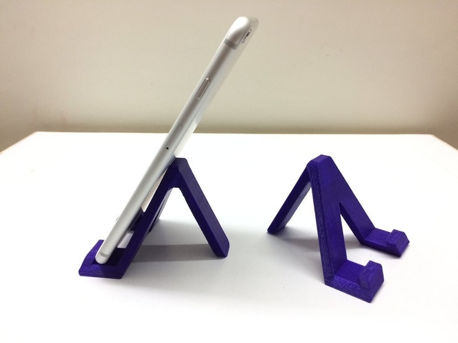 Simple Phone and Tablet Stand 3D Print 104573