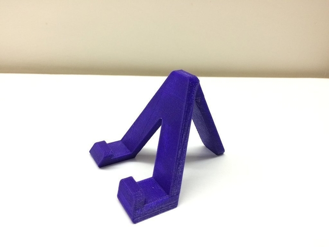 Simple Phone and Tablet Stand 3D Print 104575