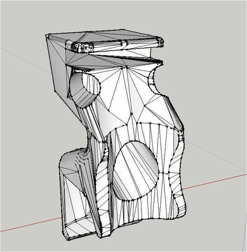 Side Table (Upcycled  Storage Bin) 3D Print 104622