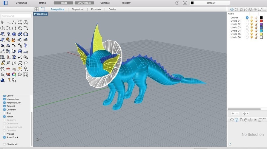 3D Printed Vaporeon Pokemon Eevee evolution by paulboni95