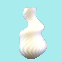 Irregular spiral vase - Thumbnail 2