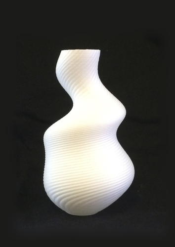 Irregular spiral vase 3D Print 104665