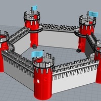  modular medieval castle sand - Thumbnail 6