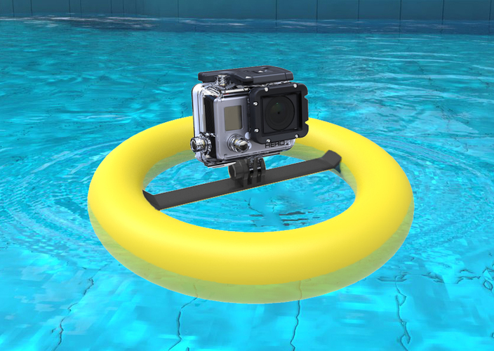 Floating mount for Gopro 3D Print 104673