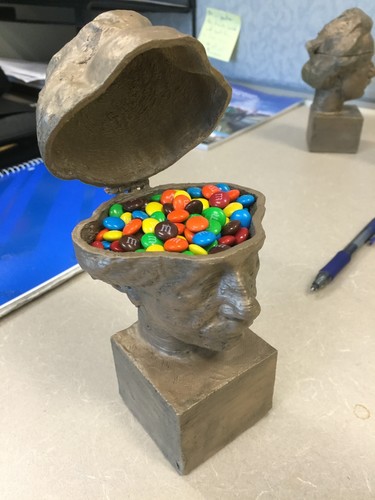 Candy Dish - Picking Einstein's Brain 3D Print 104691