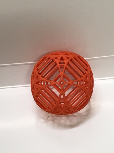 Hyperbolic polytope for d=-737 3D Print 104706