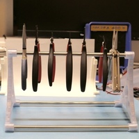 Tool Rack for Pliers and Electronics Tools - Thumbnail 2