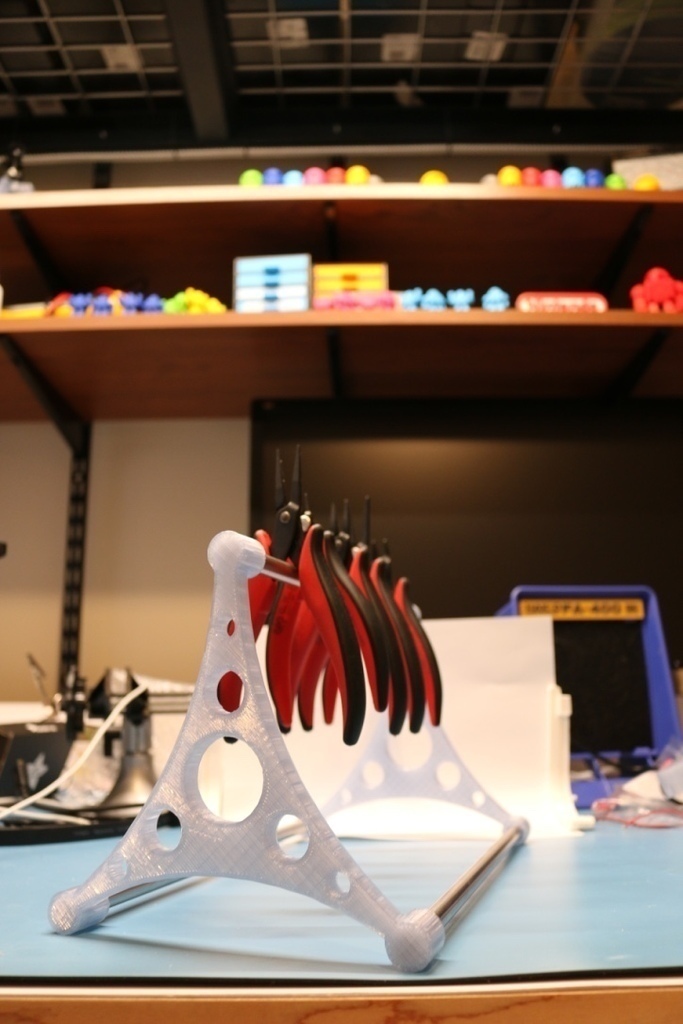 STL file Workshop storage rack for pliers. 🛠️・3D printer model to  download・Cults