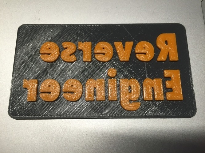 Reverse Engineer 3D Print 104739