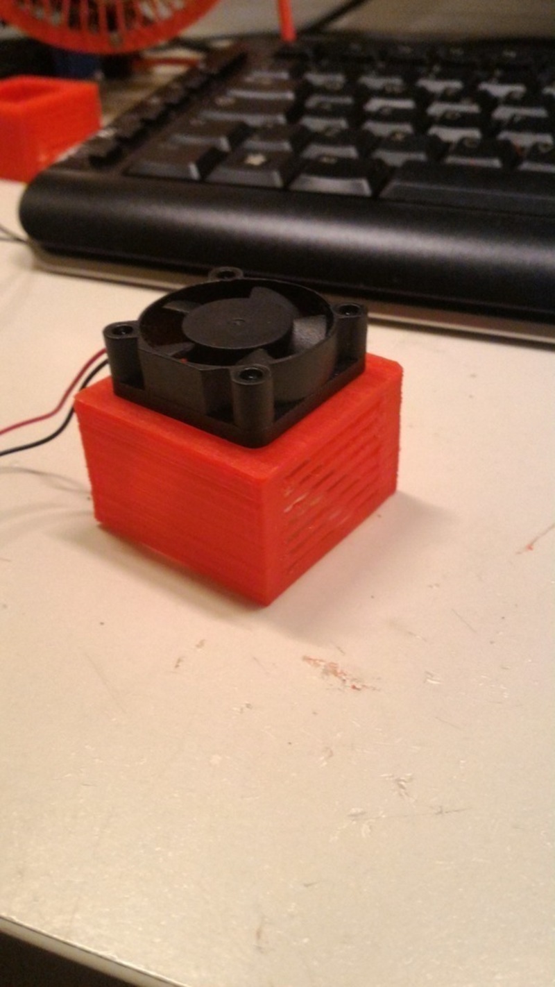 Stepper 4cmx4cm fan adapter