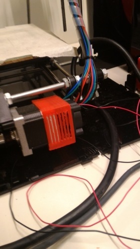 Stepper 4cmx4cm fan adapter 3D Print 104744