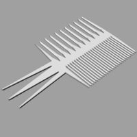 Small Perfect Comb 3D Printing 10475