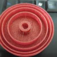 Rudder Knob D shaft for 3dp - Thumbnail 3