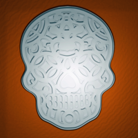 Sugar Skull Coaster - Thumbnail 2