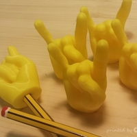 Small Pencil Sign of the Horns  3D Printing 104947