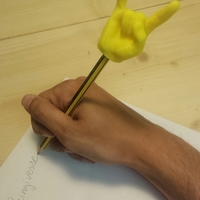 Pencil Sign of the Horns  - Thumbnail 2