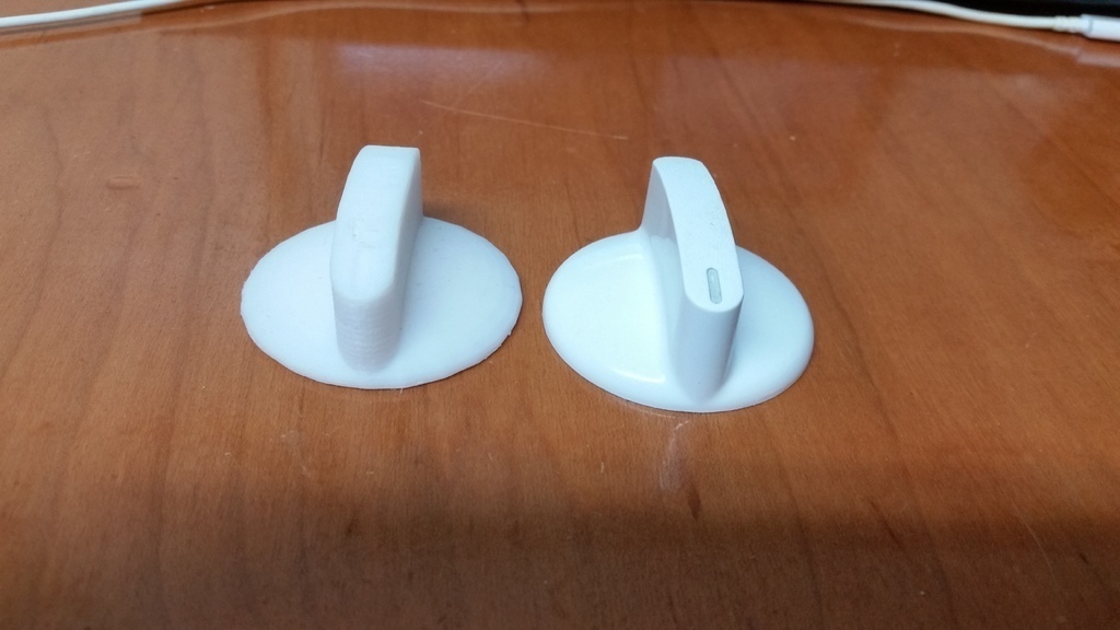 3d Printed Ge Profile Electric Cooktop Knob By Gennaro Vitiello