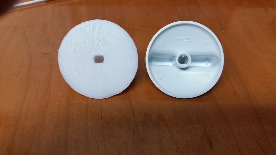 GE Profile Electric Cooktop knob 3D Print 104975