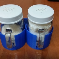 Small Salt shaker base 3D Printing 104978