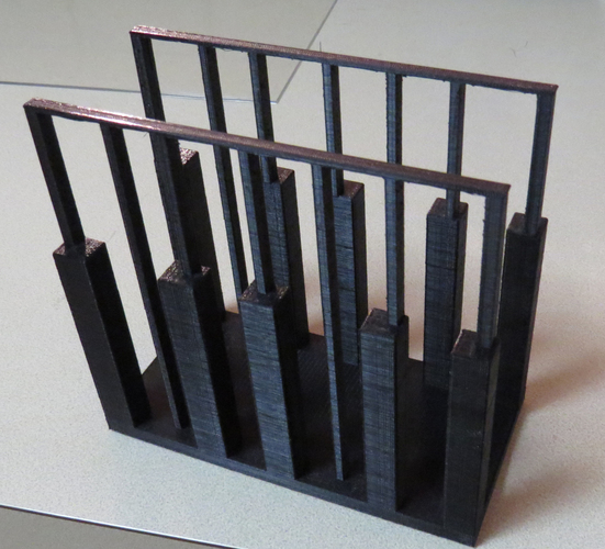 Piano Keys Napkin Holder 3D Print 104991