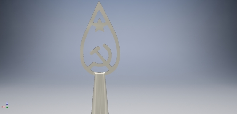 USSR Vintage Flag tip