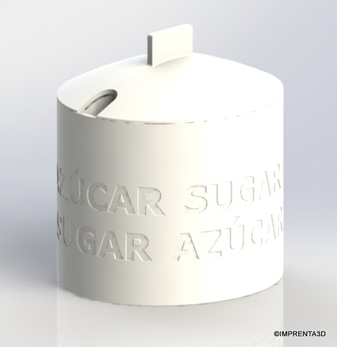Sugar Bowl 3D Print 105050