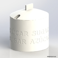Small Sugar Bowl 3D Printing 105050