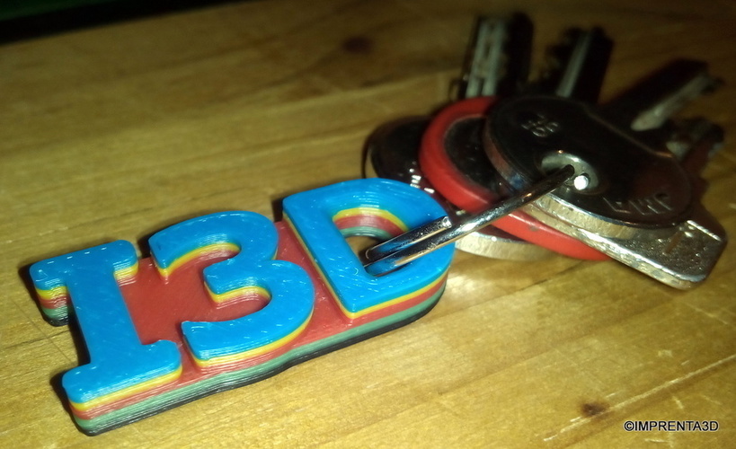 Small keychain 3D Print 105059
