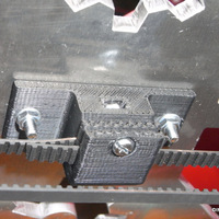 Clip for T2.5 belt for Prusa I3 - Thumbnail 3