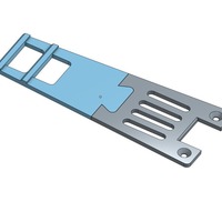 Small Door Latch Extender 3D Printing 105122
