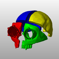 Steampunk Skull helmet  - Thumbnail 2