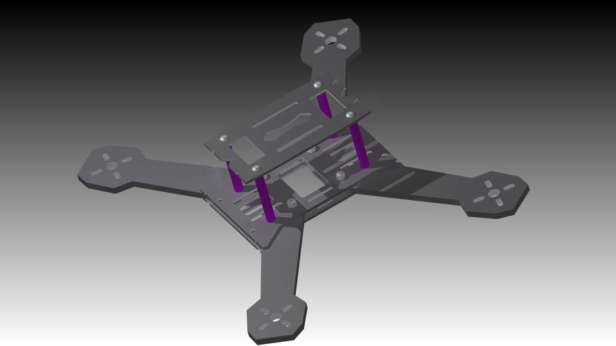 ZMR250 - ZMR220x evolution  3D Print 105144