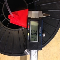 Small Filament measuring alignment tool 3D Printing 105160