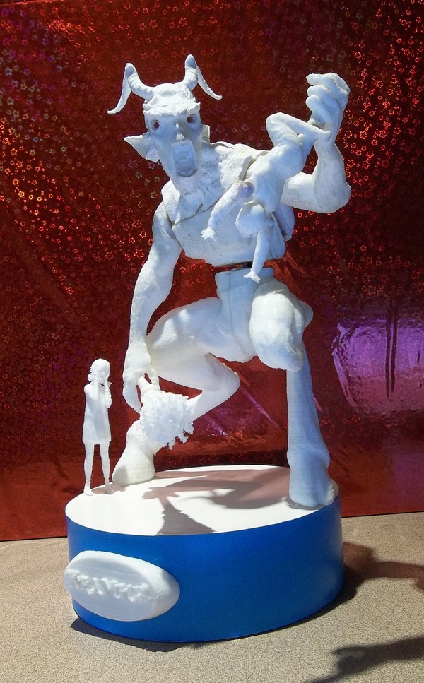 KRAMPUS   Halloween/Xmas decoration R/C controlled  (WIP)