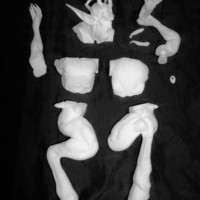 KRAMPUS   Halloween/Xmas decoration R/C controlled  (WIP) - Thumbnail 3