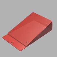 Small Cooler Master MasterCase 5 Angled SSD Mount - 15° 3D Printing 105222
