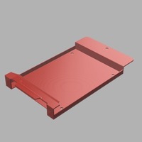 Small Cooler Master MasterCase 5 SSD Mount 3D Printing 105224