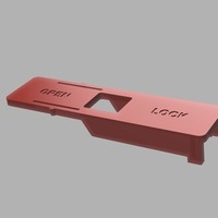 MasterCase 5 Drive Bay Slide Lock Insert - Thumbnail 2