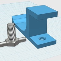 Small headphone rack  3D Printing 105288