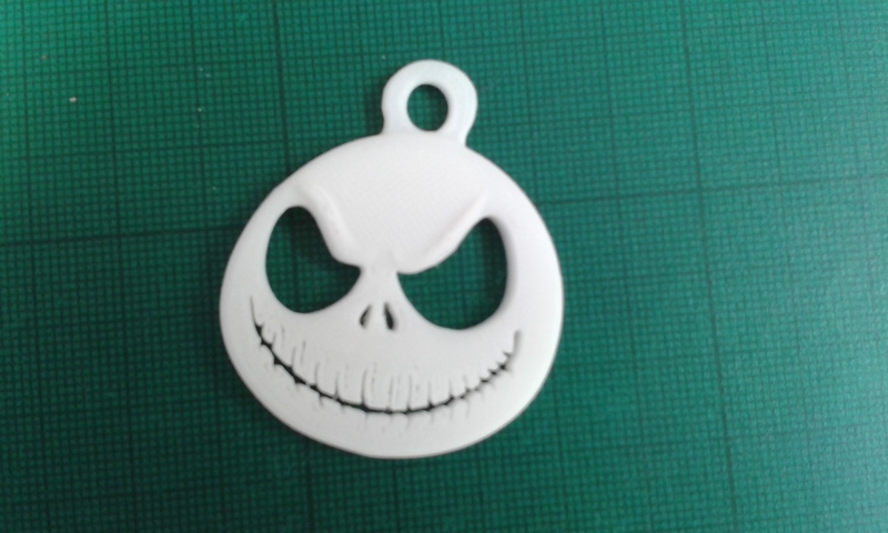 Jack Skellington key fob