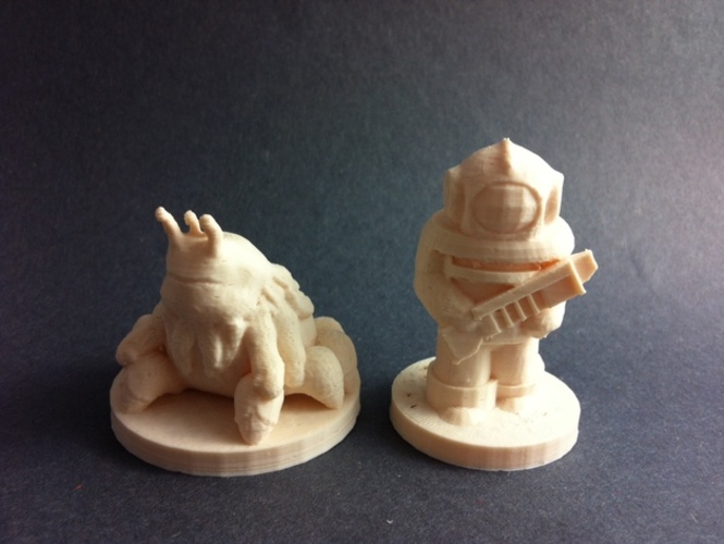 Wayfarer Random Alien 2 Silrax 3D Print 1054