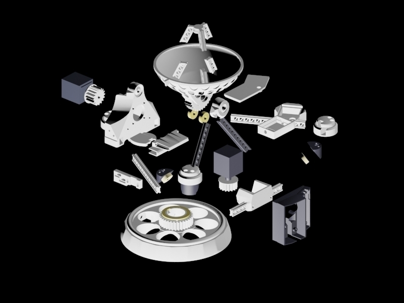 Desktop Satellite Antenna Pinshape desktop-satellite-antenna-pinshape