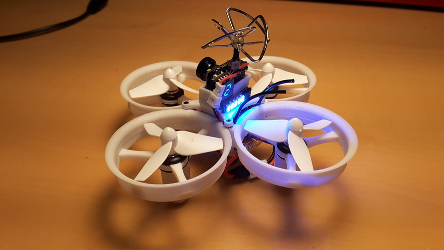 Tiny whoop 68mm  polycarbonate cross fashion 3D Print 105490