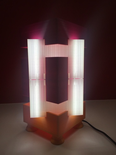 Origami Lampshade 3D Print 105595