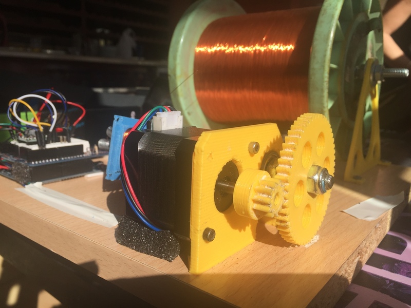 Arduino Coils ARDUINO controled coil winder with nema 17 - Pinshape