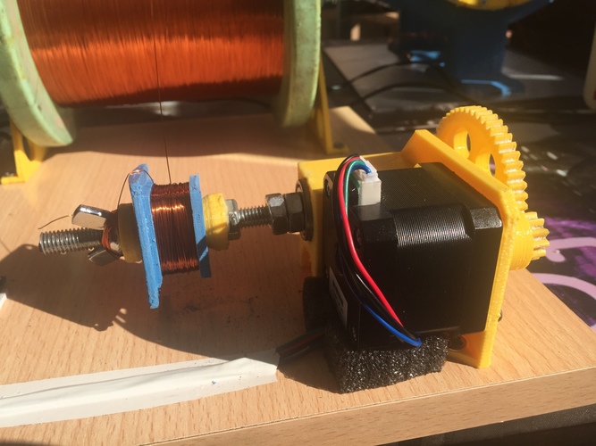 ARDUINO controled coil winder with nema 17 3D Print 105599