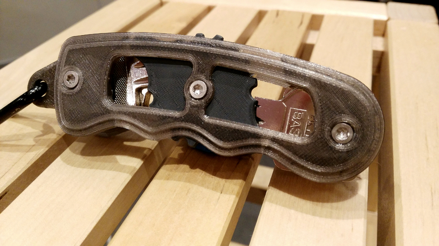 Knife shaped Key Organizer 3D Print 105653