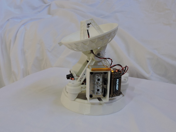 Medium Desktop Satellite Antenna 3D Printing 105745