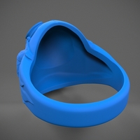 ring "Skull pilot" - Thumbnail 1