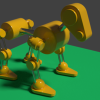 Small Robotic Dog 3D Printing 105866